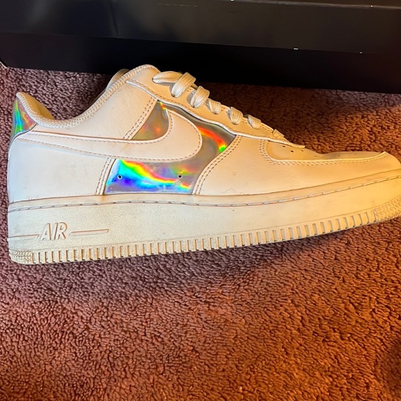 air force ones holographic